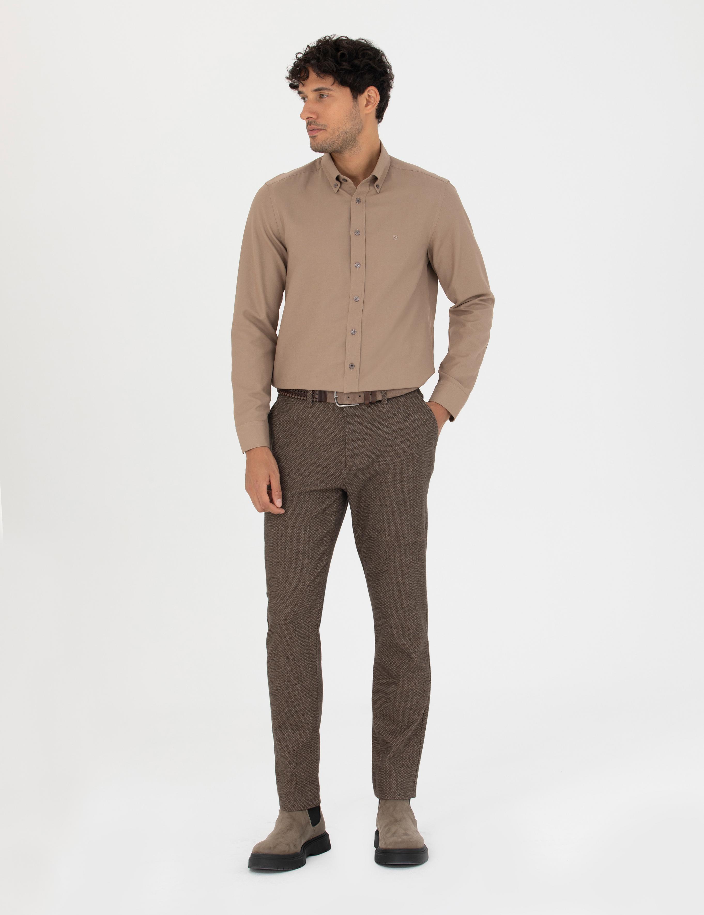 Vizon Slim Fit Kanvas Pantolon