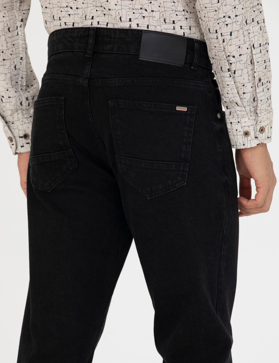 Siyah Slim Fit Jean Pantolon