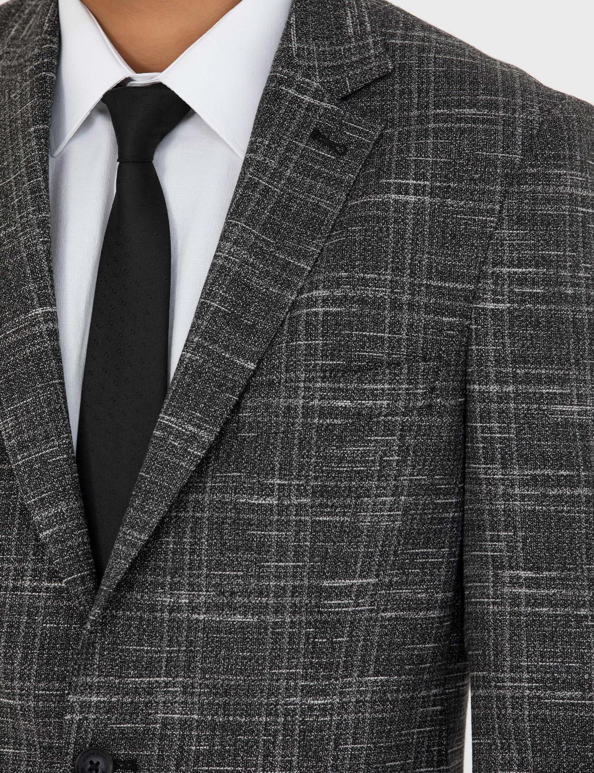 Siyah Slim Fit Ceket - 50273425017