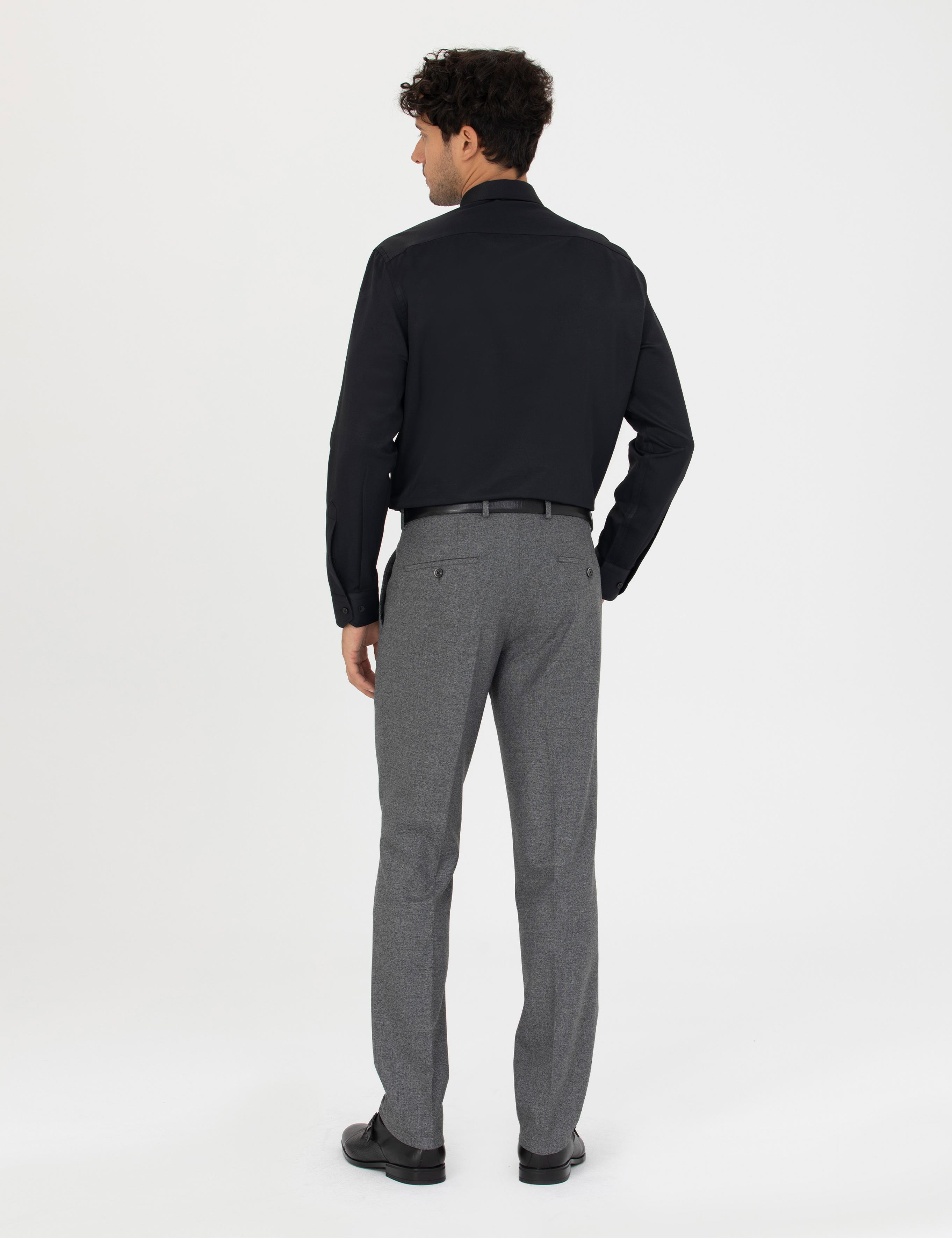 Füme Slim Fit Kumaş Pantolon