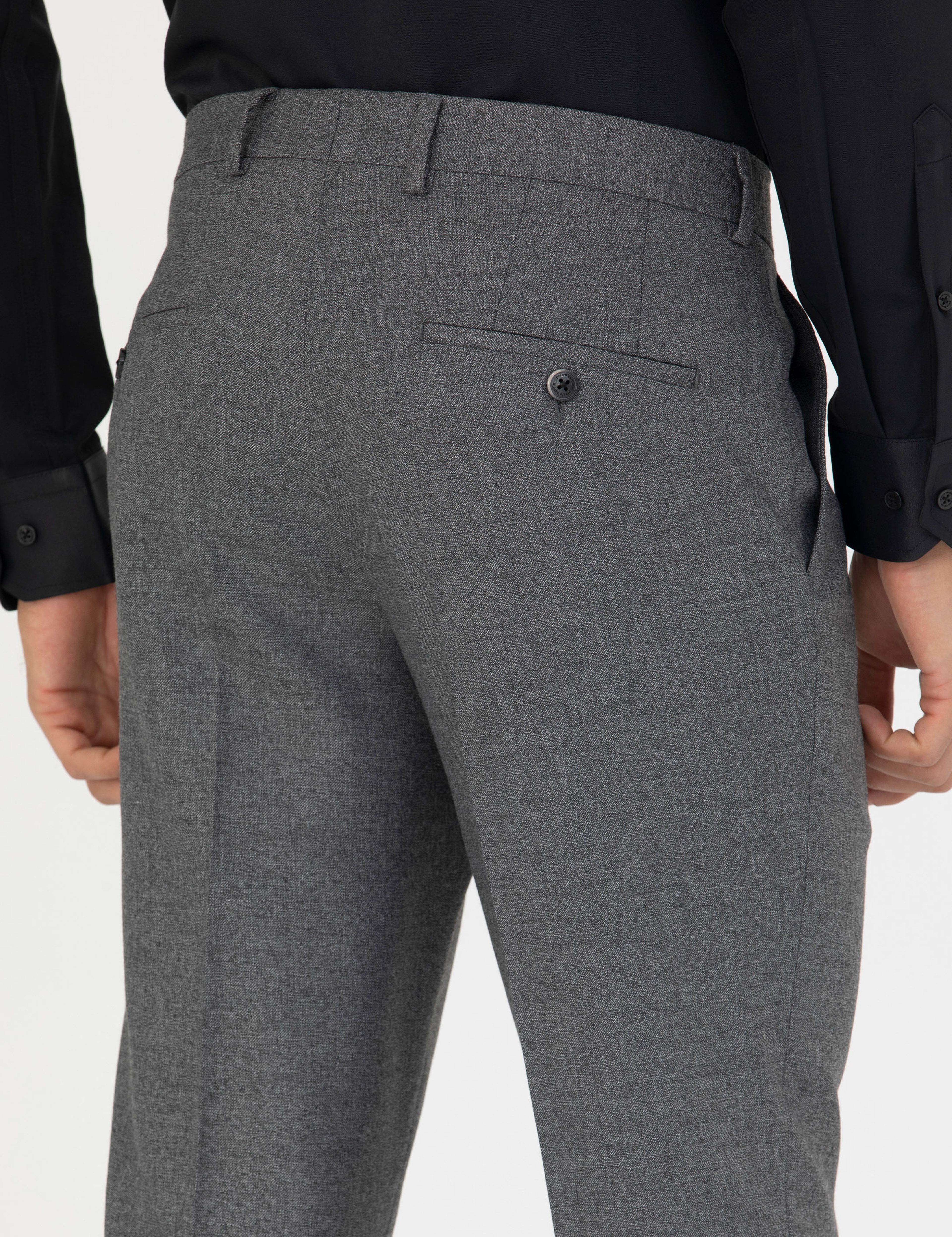 Füme Slim Fit Kumaş Pantolon - Image 7