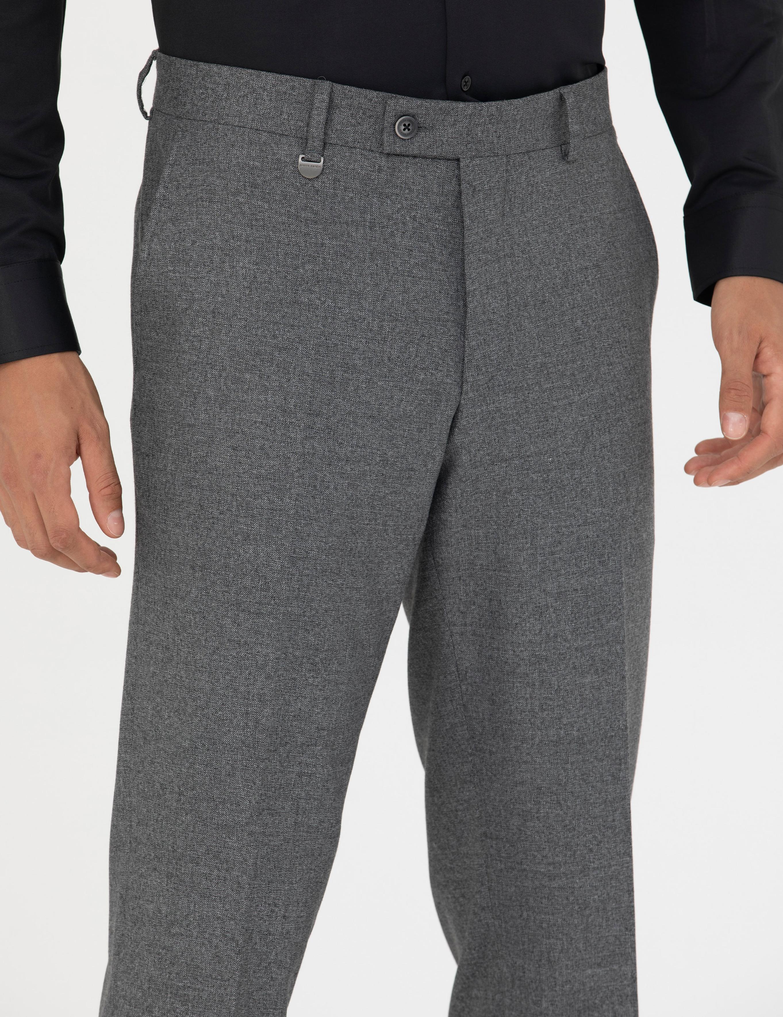 Füme Slim Fit Kumaş Pantolon