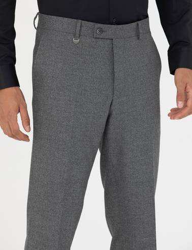 Füme Slim Fit Kumaş Pantolon