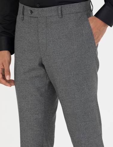 Füme Slim Fit Kumaş Pantolon