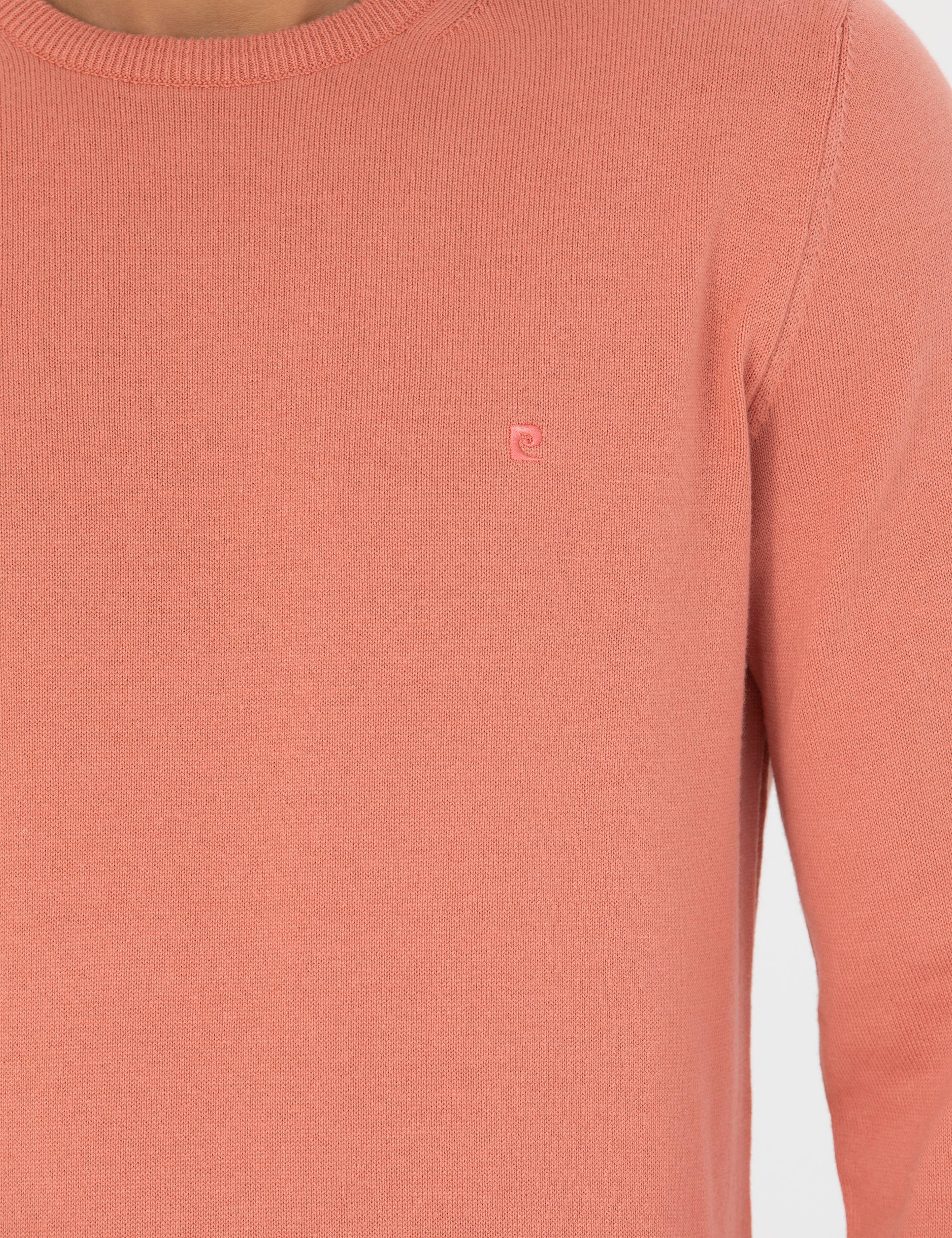 Somon Slim Fit Bisiklet Yaka Basic Triko Kazak - Image 7