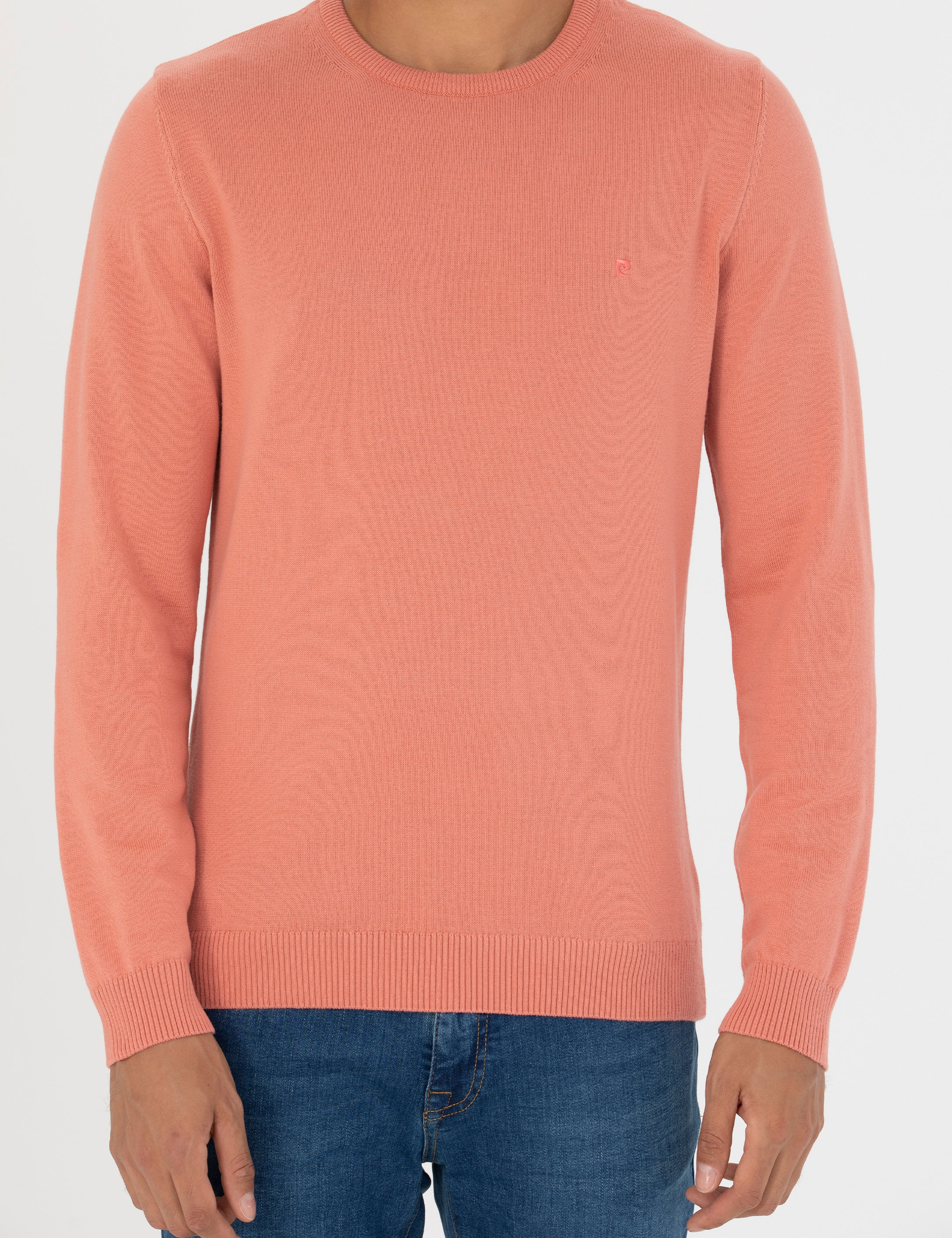 Somon Slim Fit Bisiklet Yaka Basic Triko Kazak