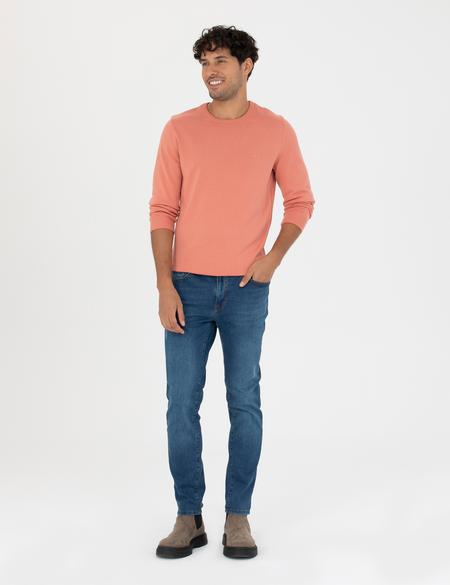 Somon Slim Fit Bisiklet Yaka Basic Triko Kazak - 50270179097