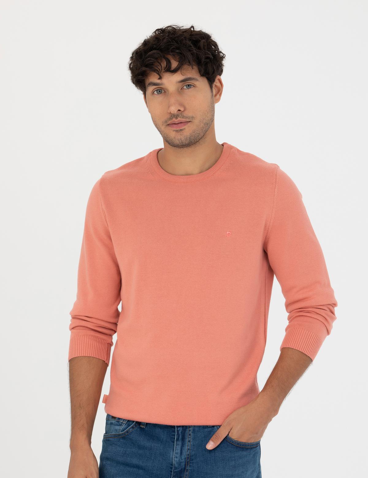 Somon Slim Fit Bisiklet Yaka Basic Triko Kazak