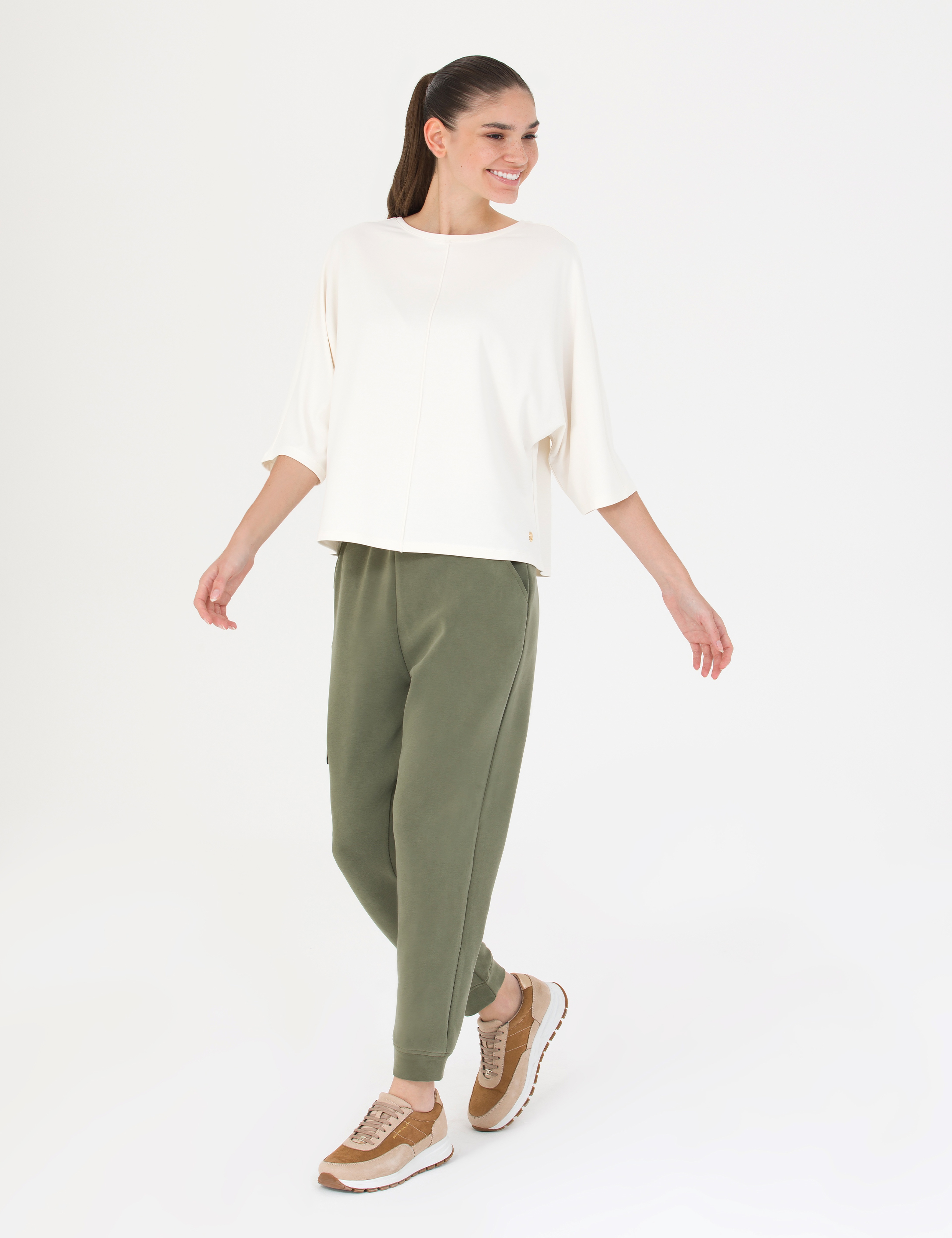Kahverengi Regular Fit Eşofman Altı - Image 3
