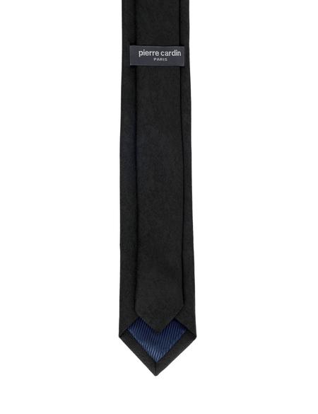 Siyah 3'lü Kravat Mendil Set - 50284572001