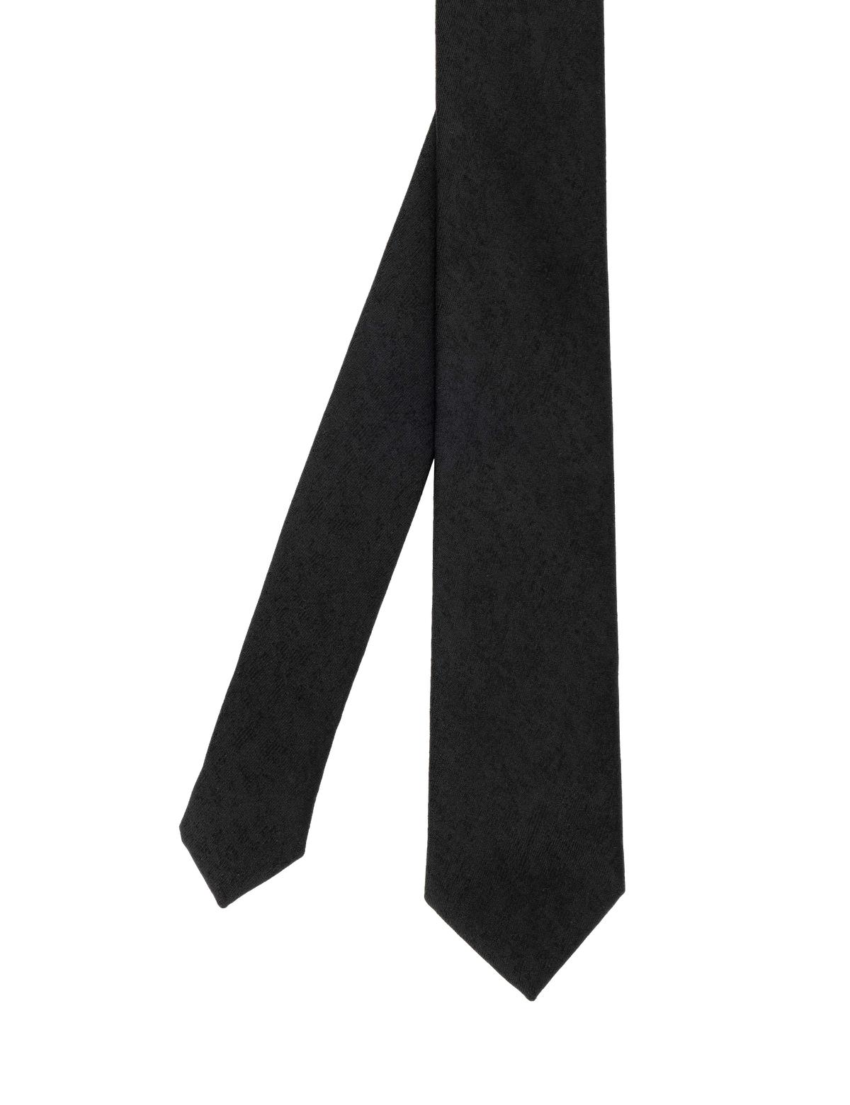 Siyah 3'lü Kravat Mendil Set - 50284572001