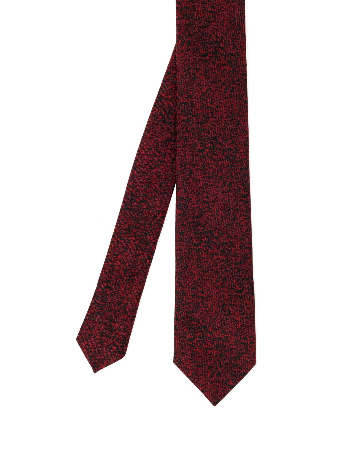 Bordo 3'lü Kravat Mendil Set - 50284572004