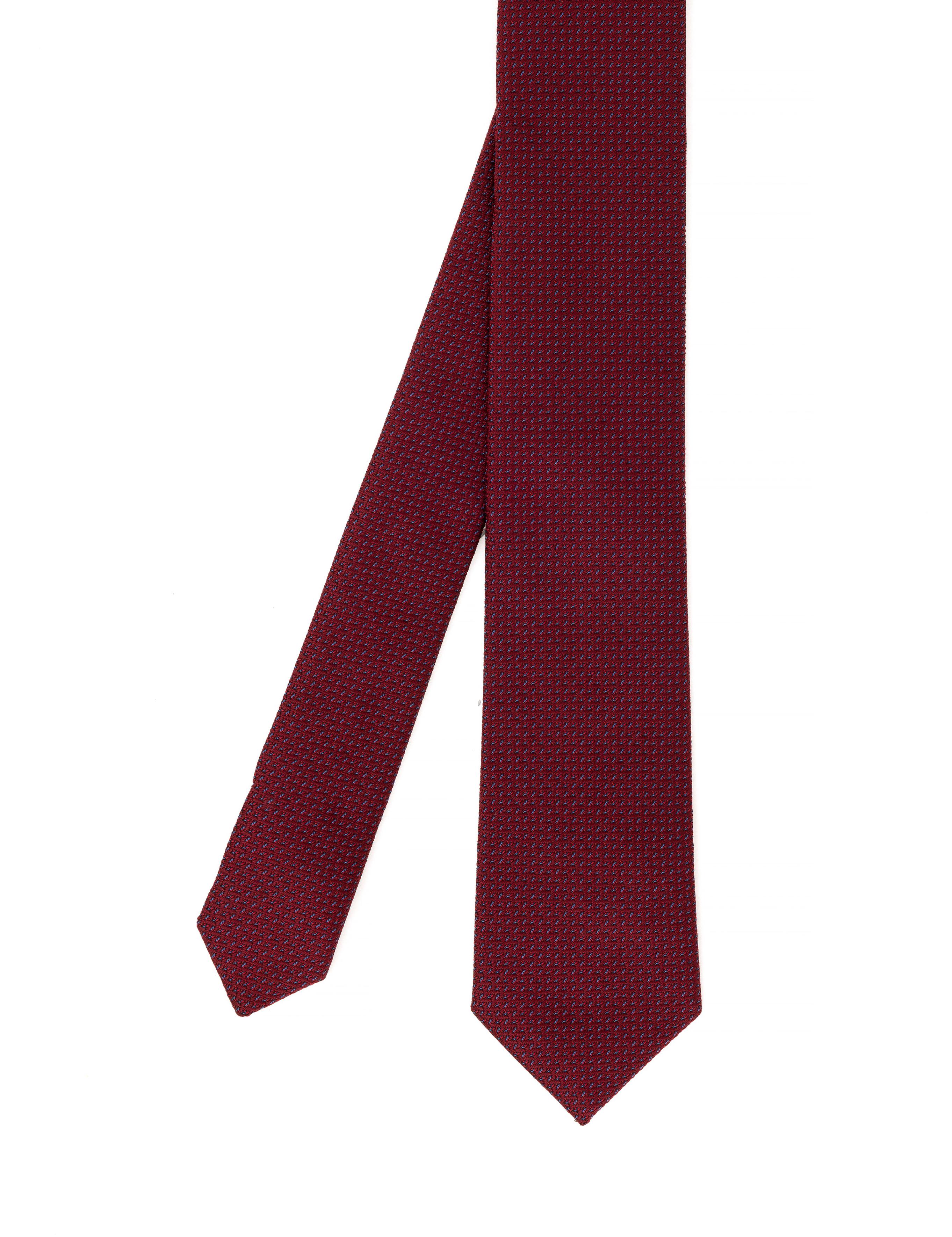 Bordo 3'lü Kravat Mendil Set