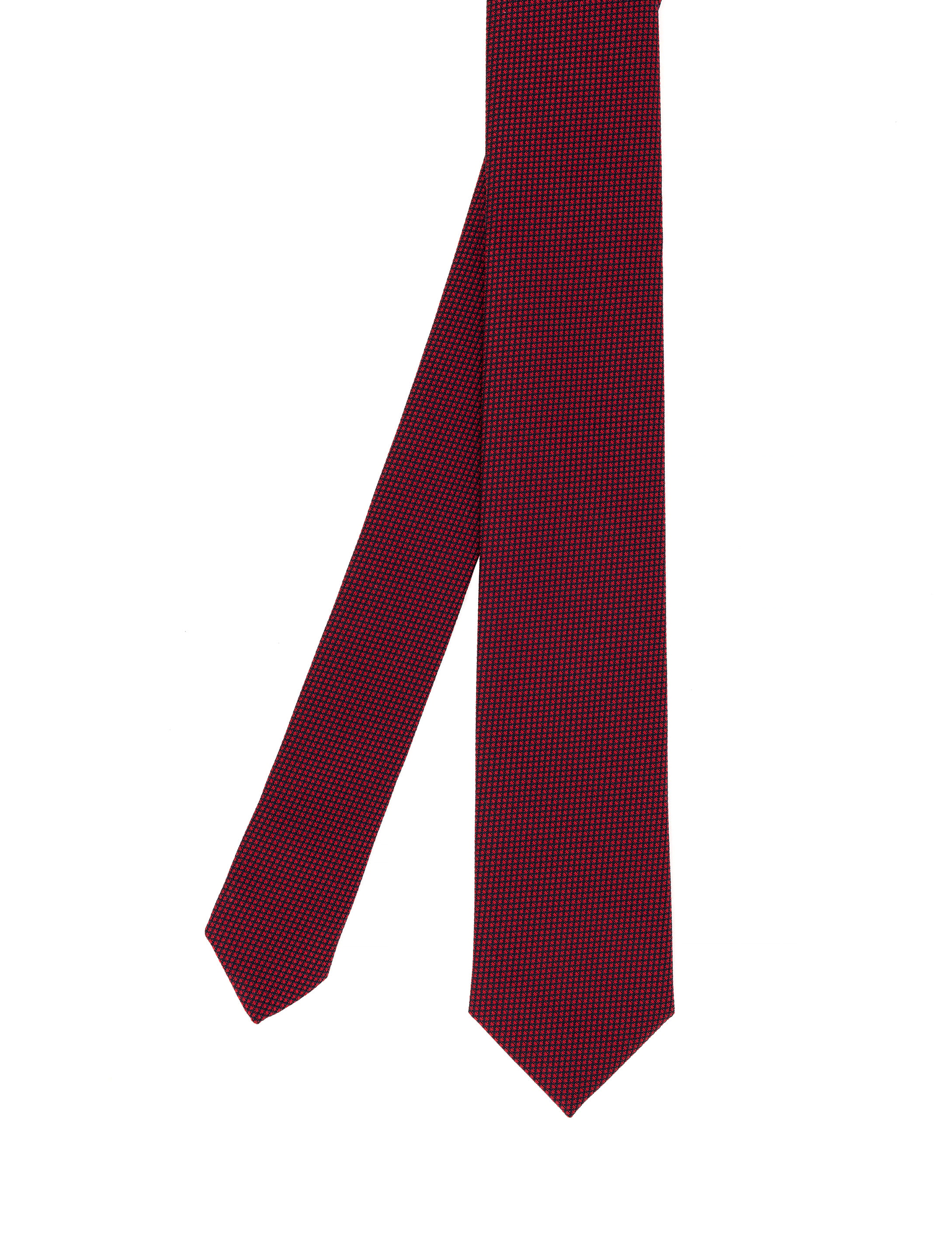 Bordo 3'lü Kravat Mendil Set