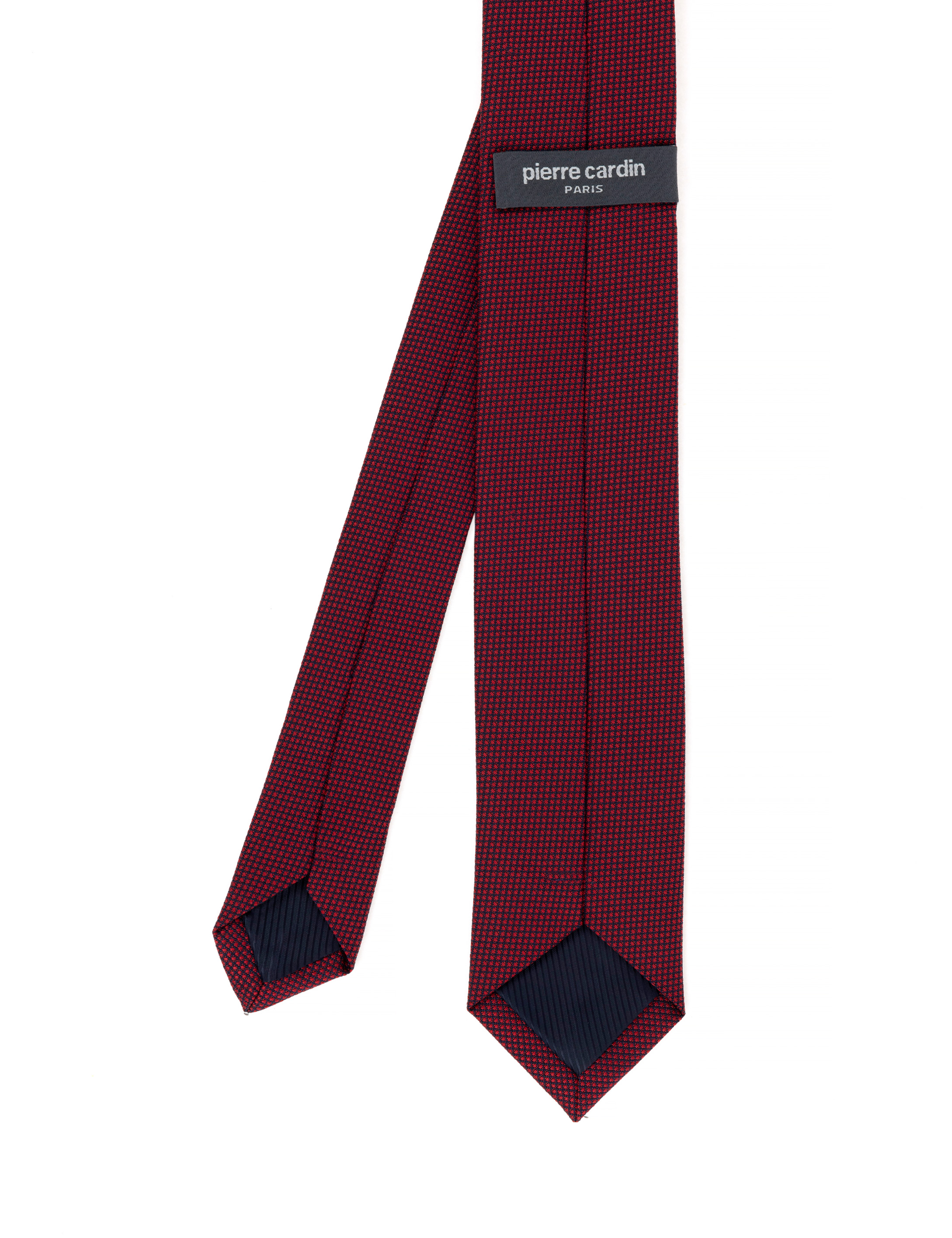 Bordo 3'lü Kravat Mendil Set - Image 4