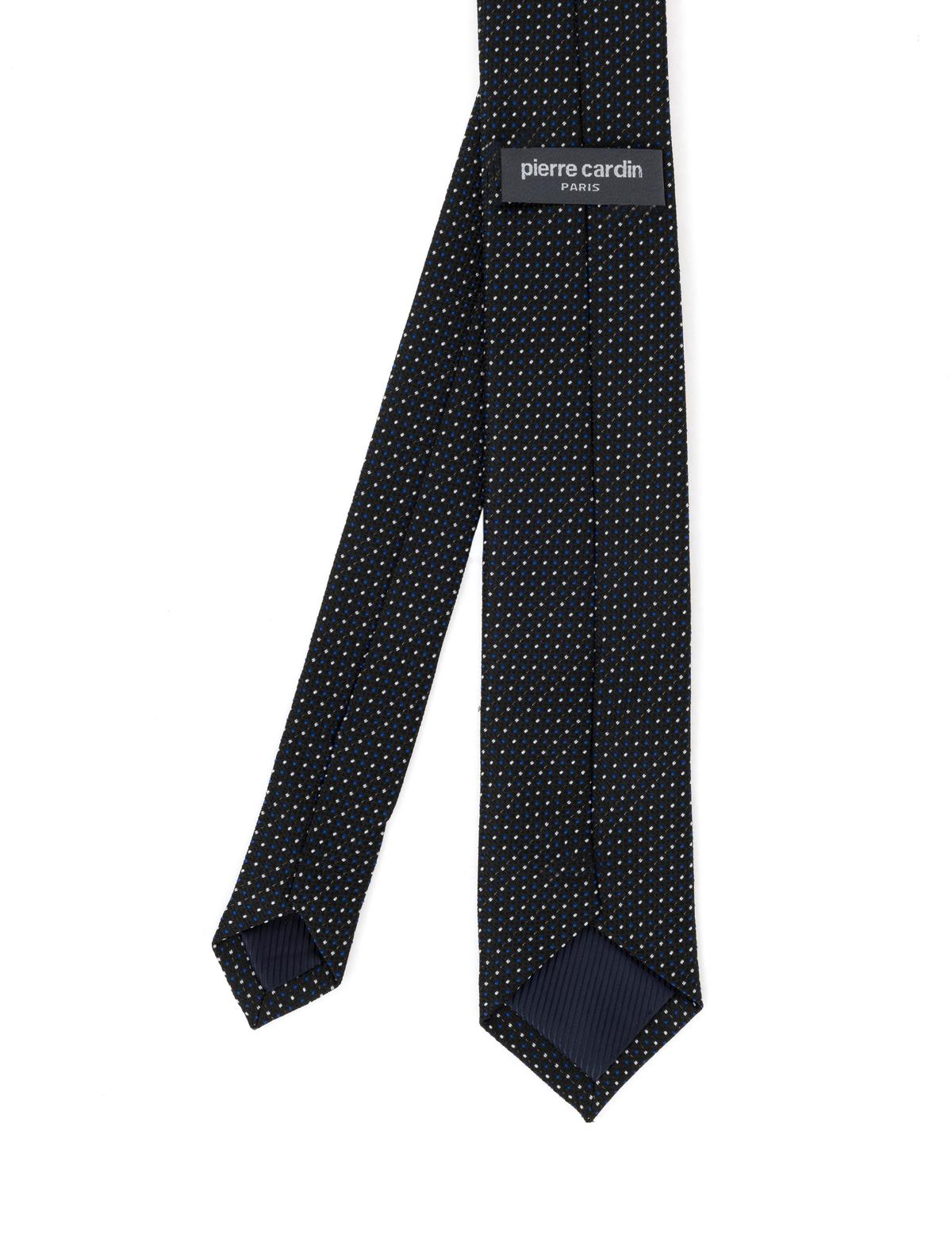 Siyah 3'lü Kravat Mendil Set - 50284581001