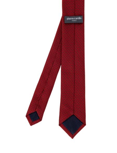 Kırmızı 3'lü Kravat Mendil Set - 50284581004