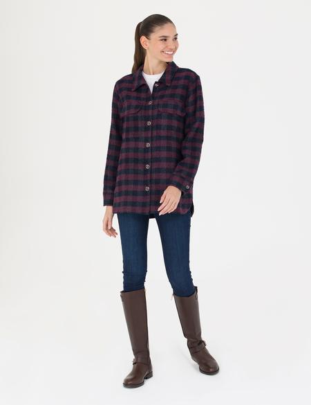 Lacivert Comfort Fit Oduncu Gömlek - 50273139012