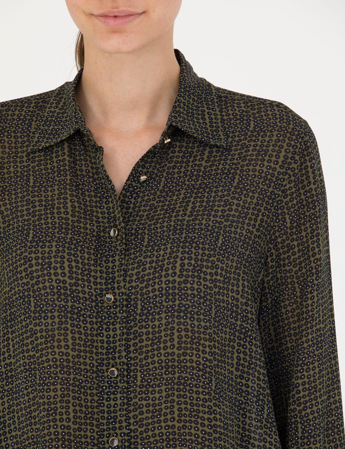 Kahverengi Comfort Fit Uzun Kollu Gömlek - 50273308001