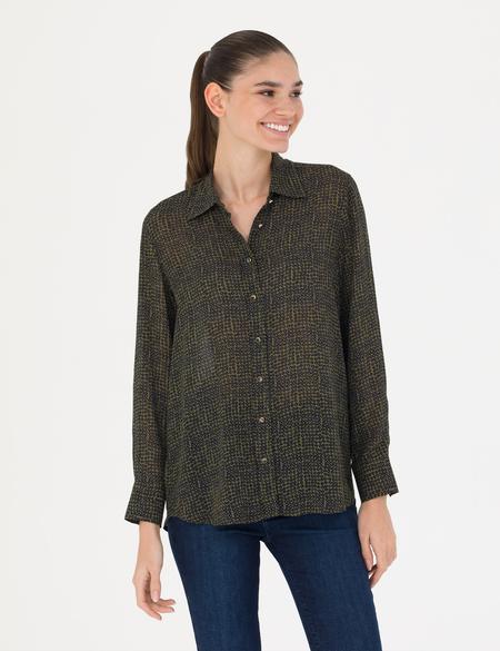 Kahverengi Comfort Fit Uzun Kollu Gömlek - 50273308001