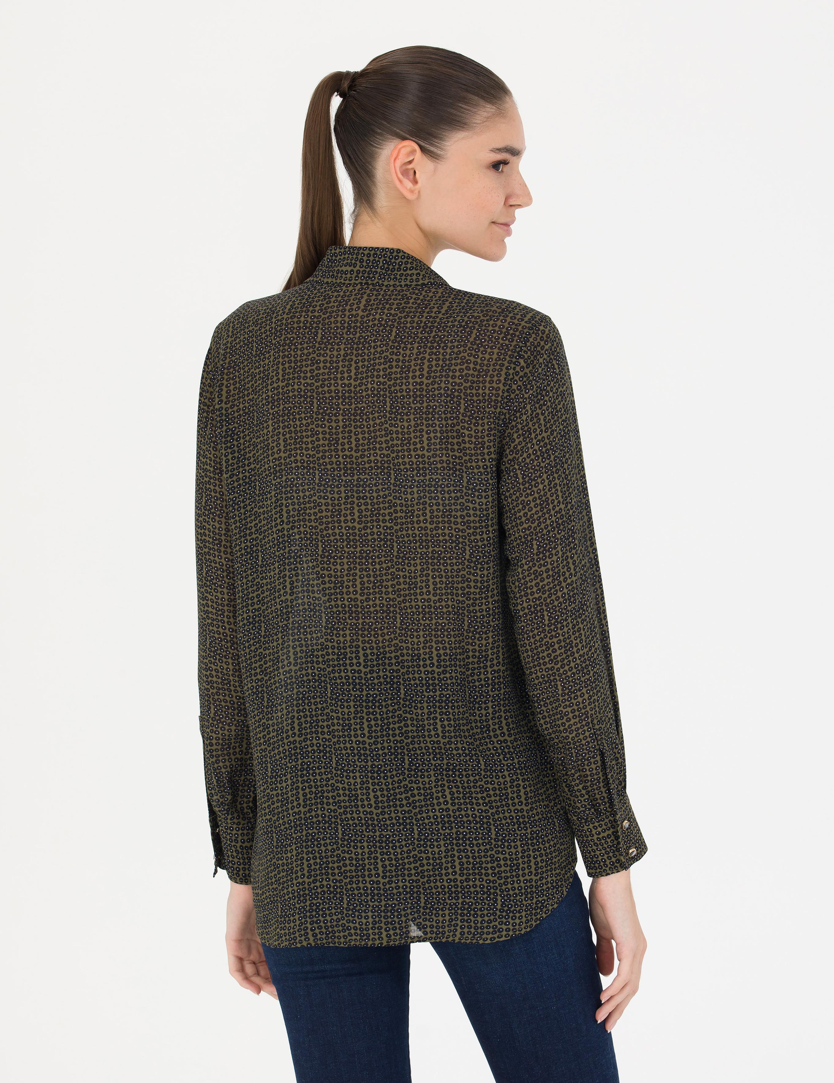 Kahverengi Comfort Fit Uzun Kollu Gömlek