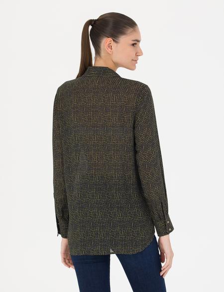 Kahverengi Comfort Fit Uzun Kollu Gömlek - 50273308001