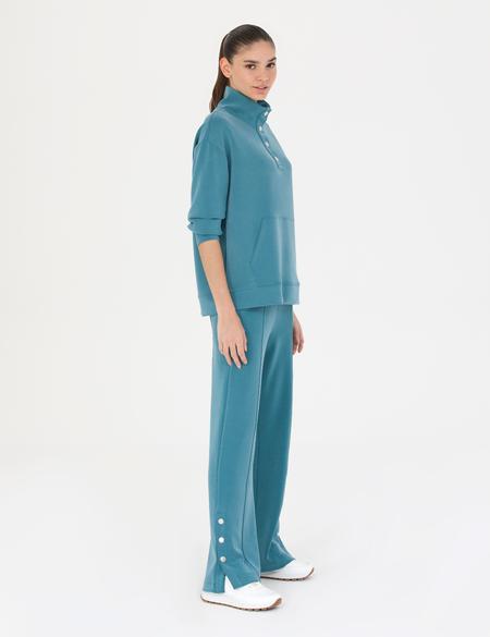 Petrol Loose Fit Eşofman Altı - 50273598042