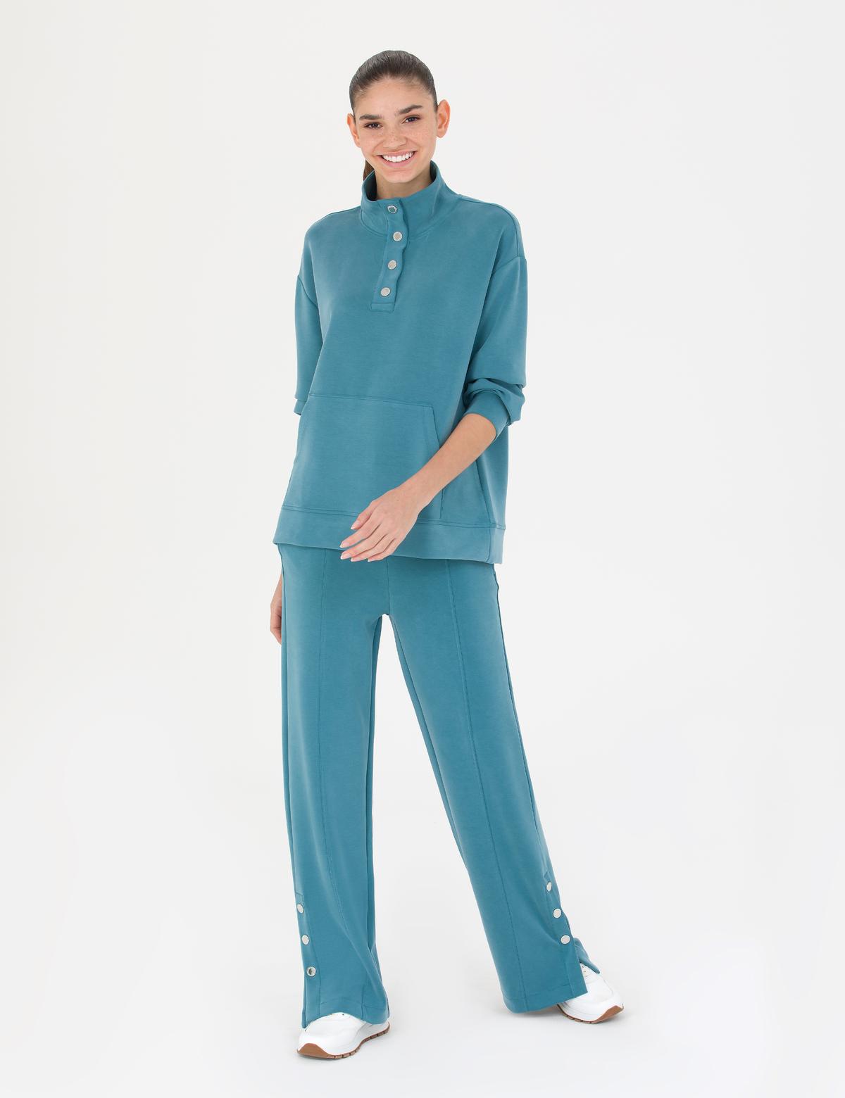 Petrol Loose Fit Eşofman Altı