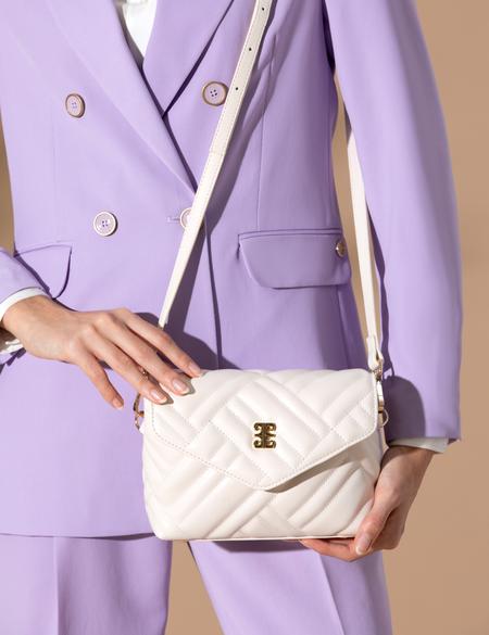 Ekru Çapraz Çanta - 50282145001