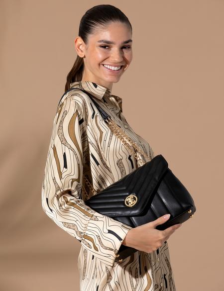 Siyah Omuz Çantası - 50284138003