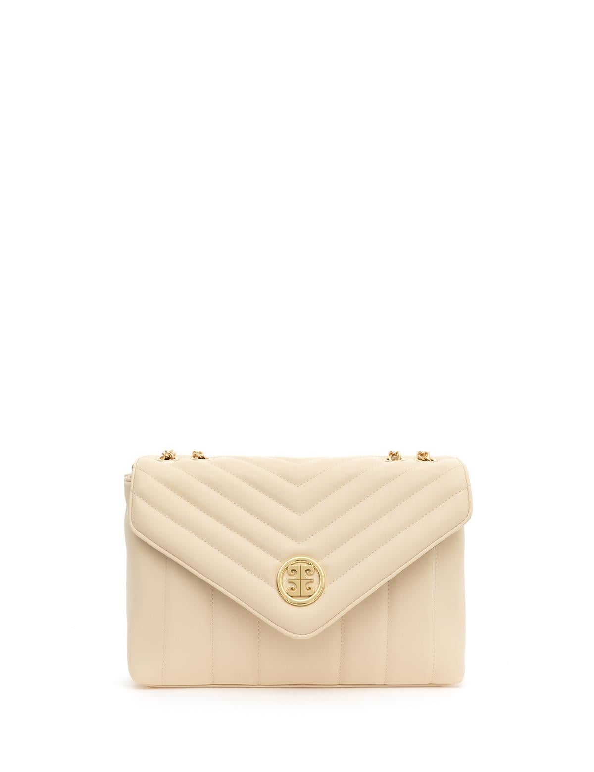 Bej Omuz Çantası - 50284138004