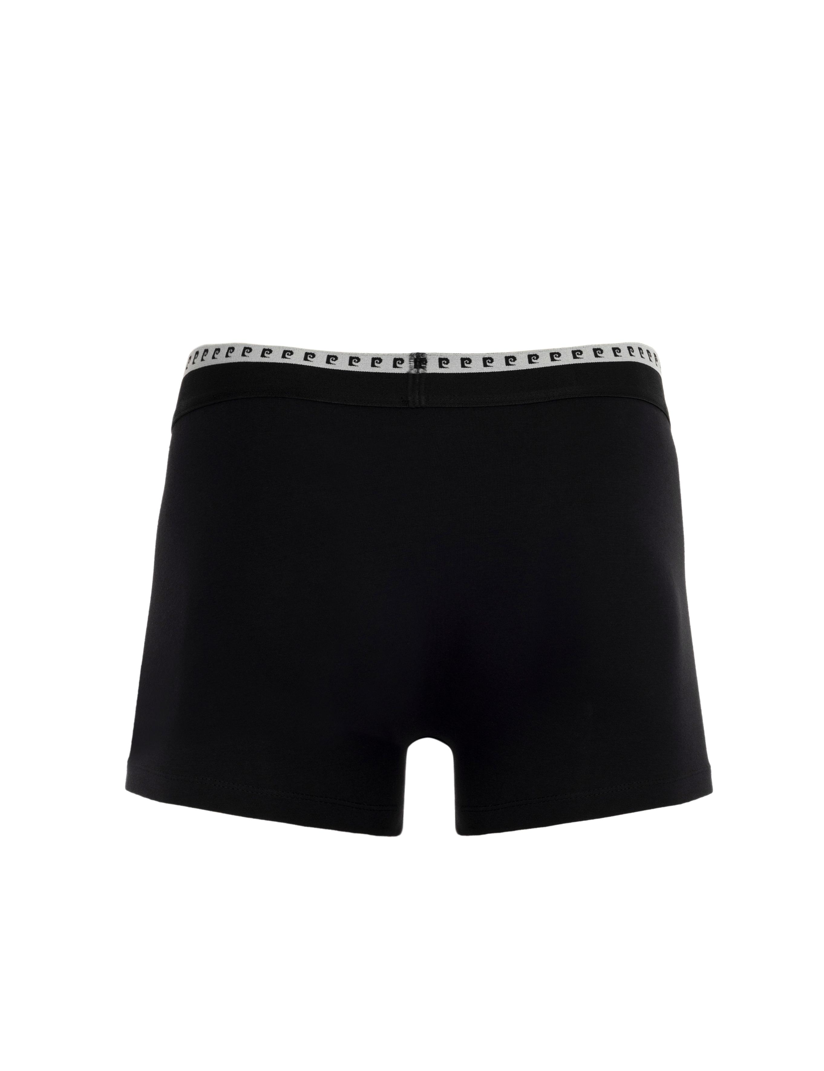 Siyah Atlet Boxer İç Giyim Takım Set