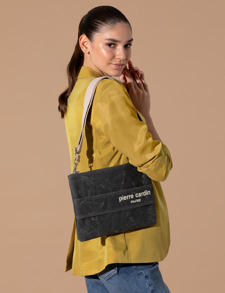 Siyah Kanvas Çanta - 50290185002