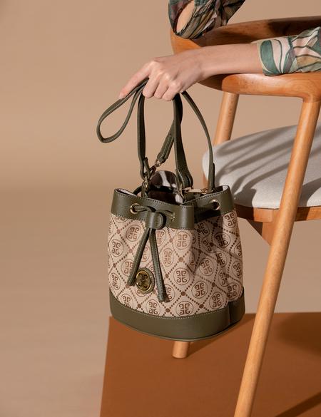 Haki Büzgülü  Çanta - 50284130002