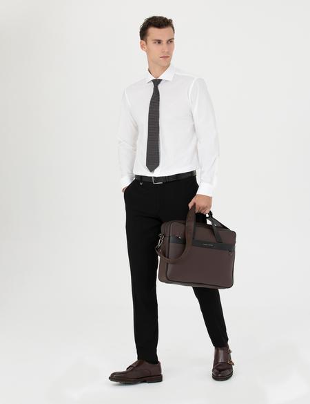 Erkek Kahverengi Evrak Çantası - 50288427002
