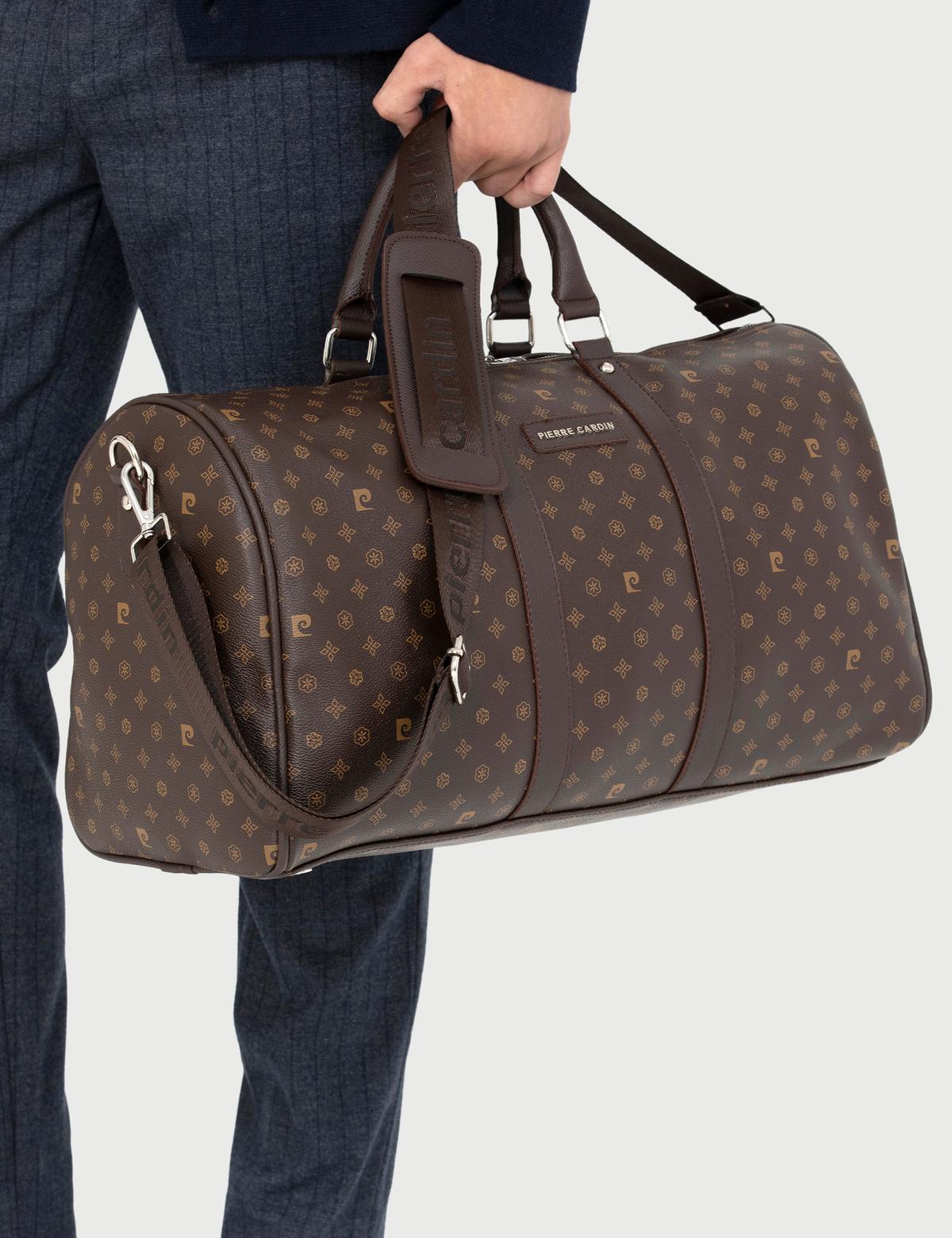 Erkek Kahverengi Spor Seyahat Çantası - 50288429002