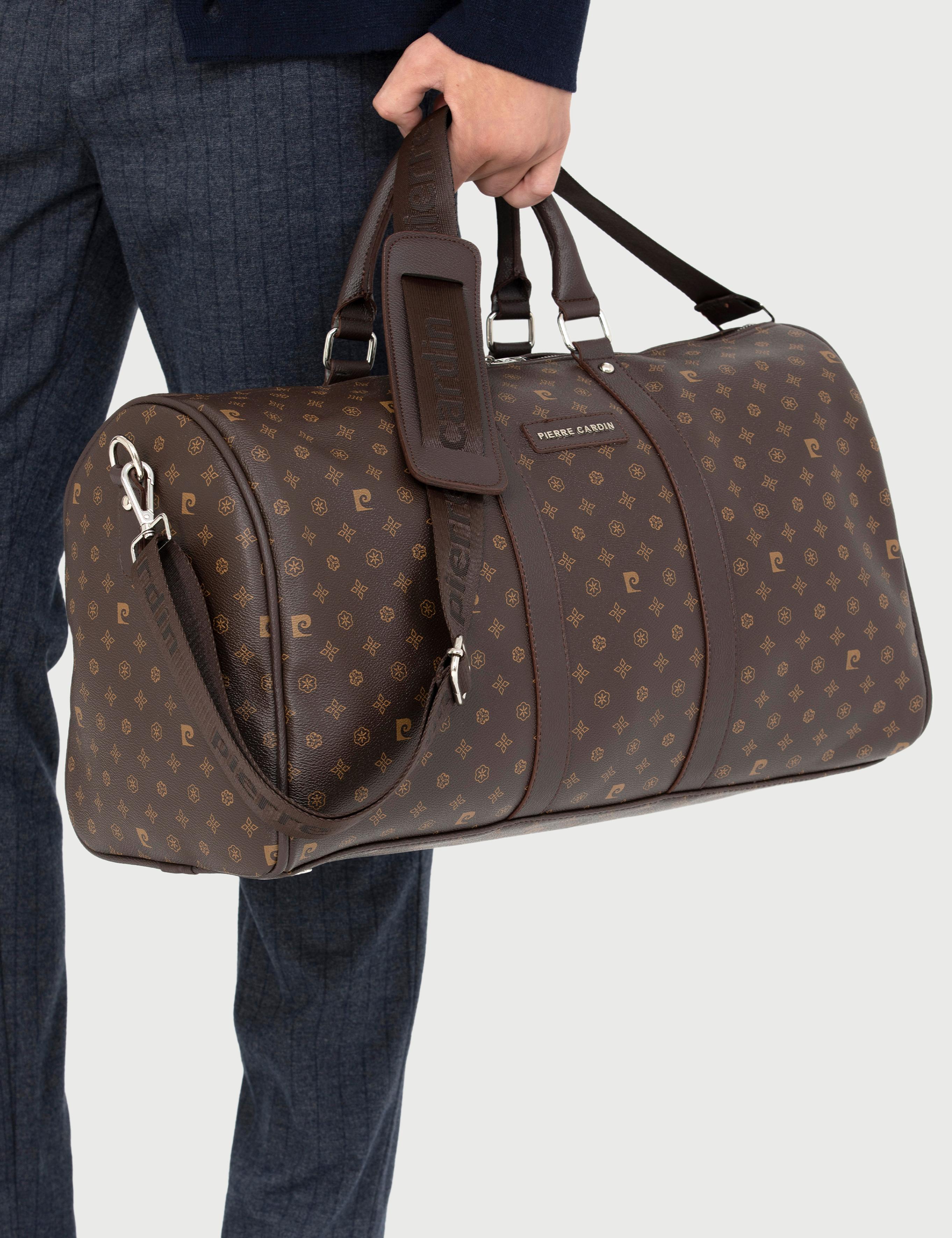 Erkek Kahverengi Spor Seyahat Çantası