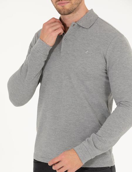 Gri Melanj Slim Fit Basic Sweatshirt - 50276035031