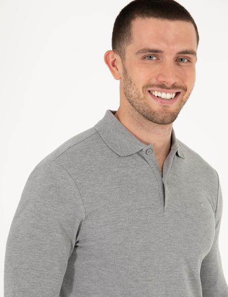 Gri Melanj Slim Fit Basic Sweatshirt - 50276035031