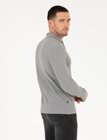 Gri Melanj Slim Fit Basic Sweatshirt - 50276035031