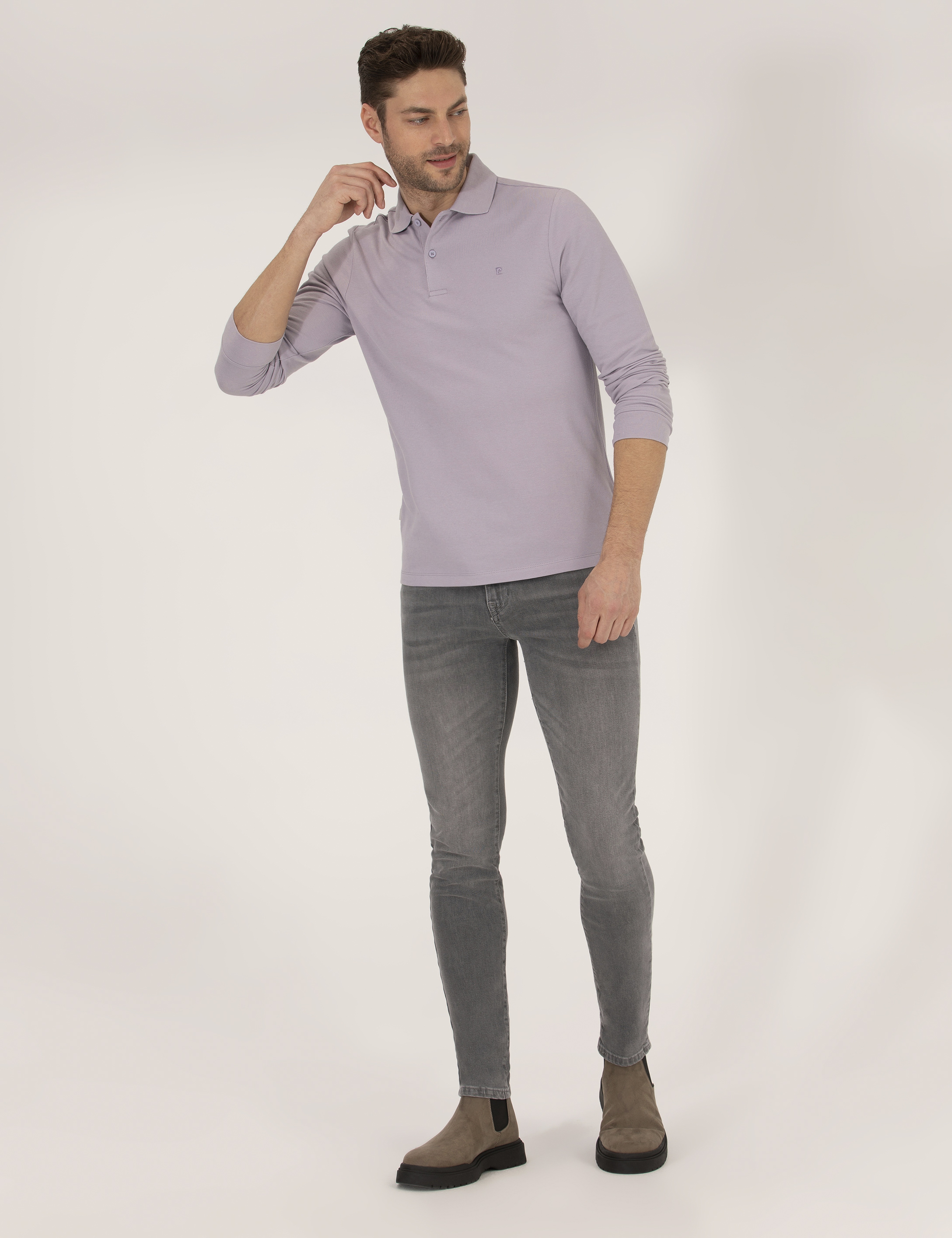 Lila Slim Fit Basic Sweatshirt - Image 4