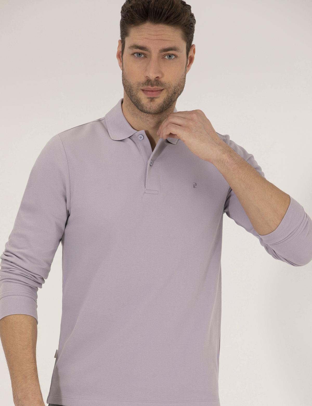 Lila Slim Fit Basic Sweatshirt - 50276035046