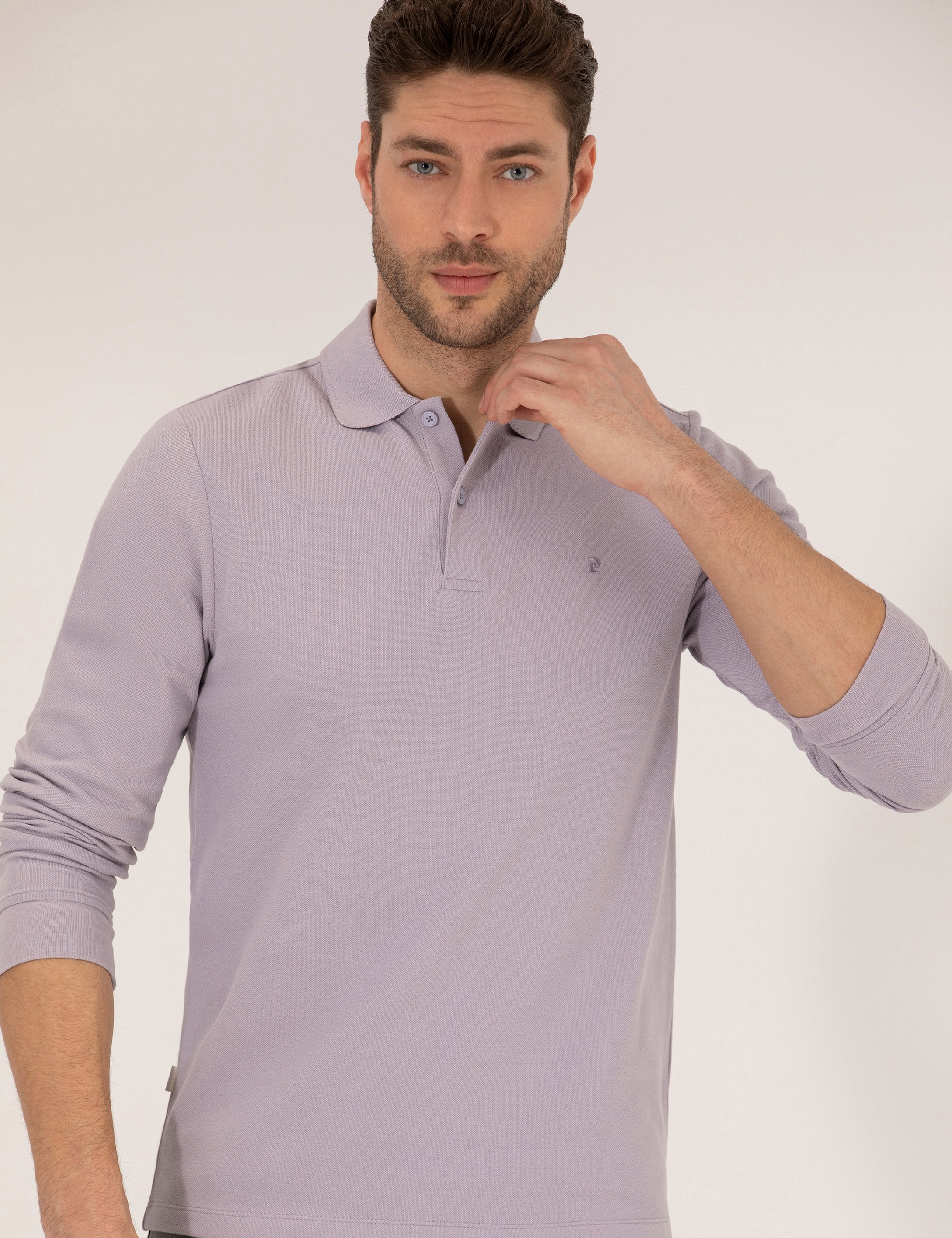Lila Slim Fit Basic Sweatshirt