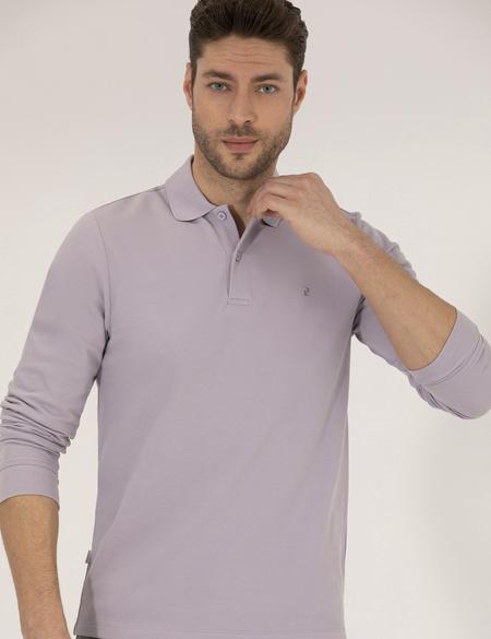 Lila Slim Fit Basic Sweatshirt - 50276035046