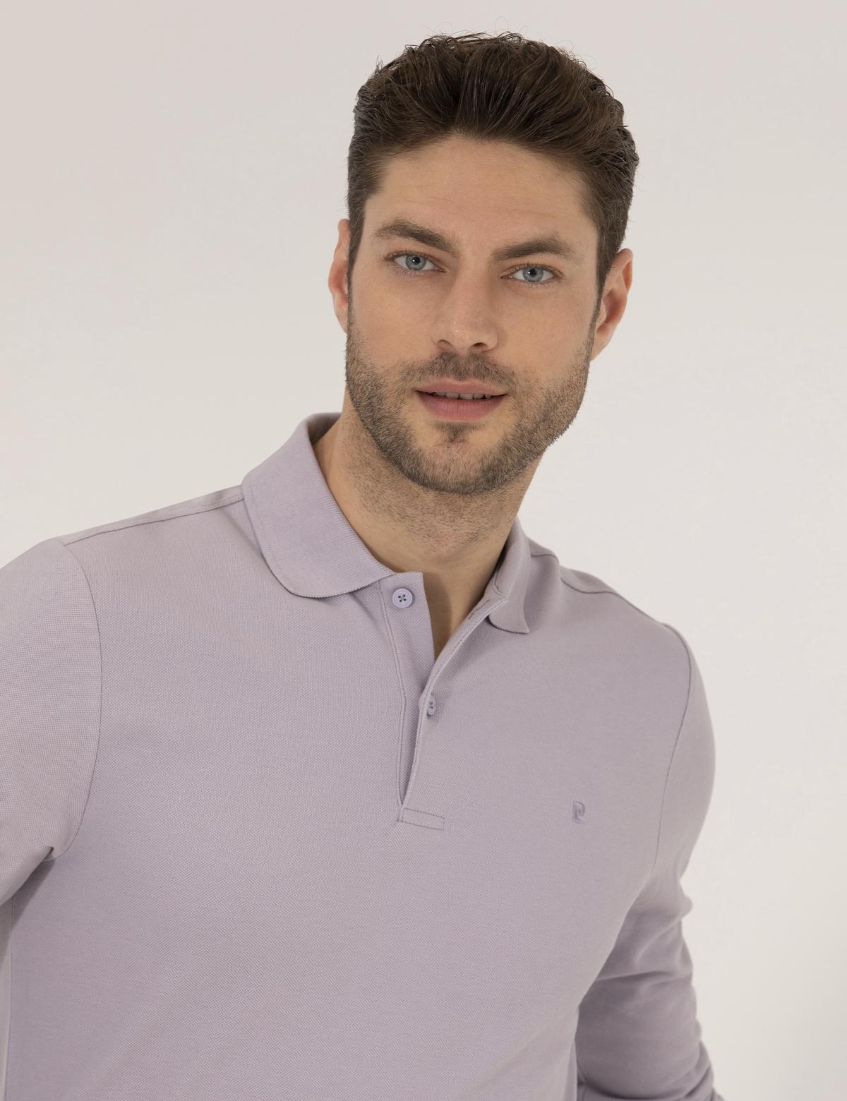 Lila Slim Fit Basic Sweatshirt - 50276035046