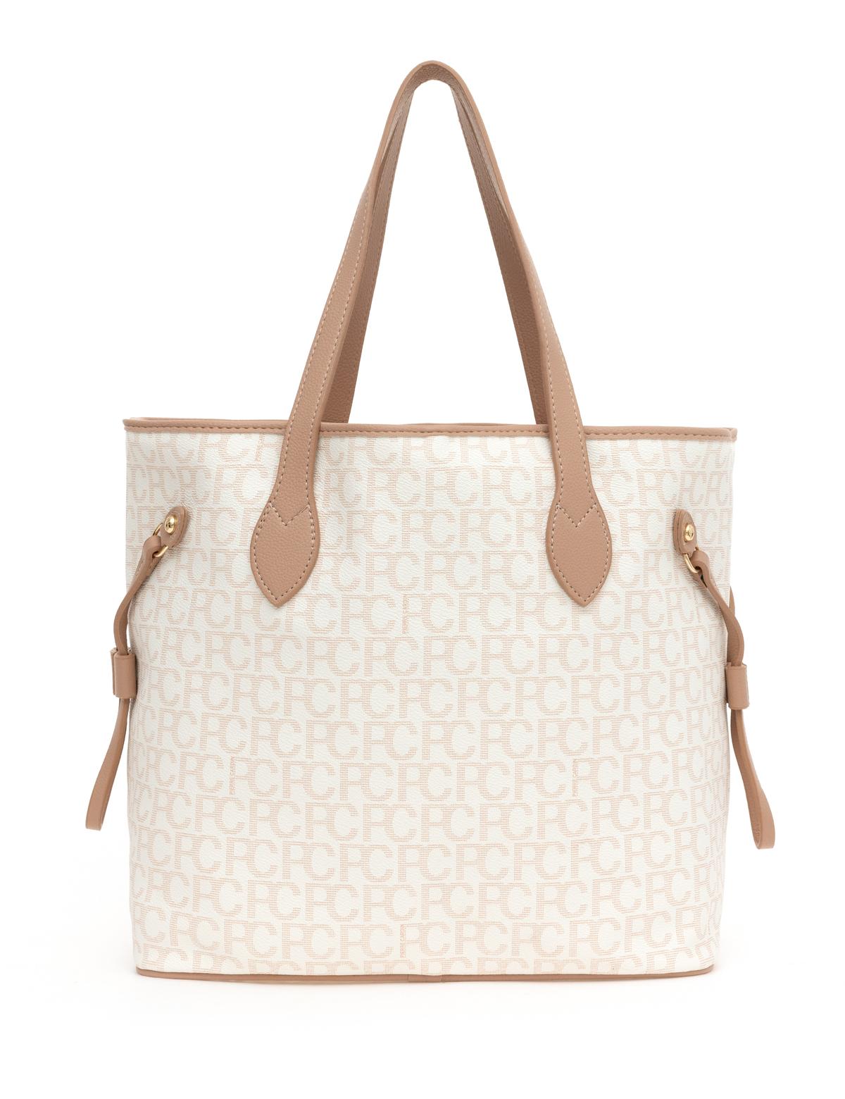 Ekru Omuz Çantası - 50283577003