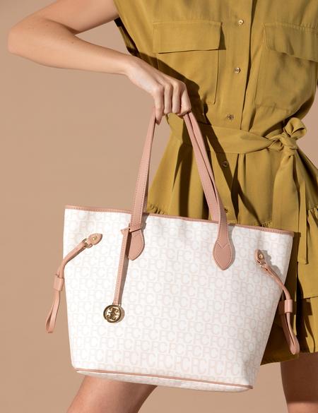 Ekru Omuz Çantası - 50283577003