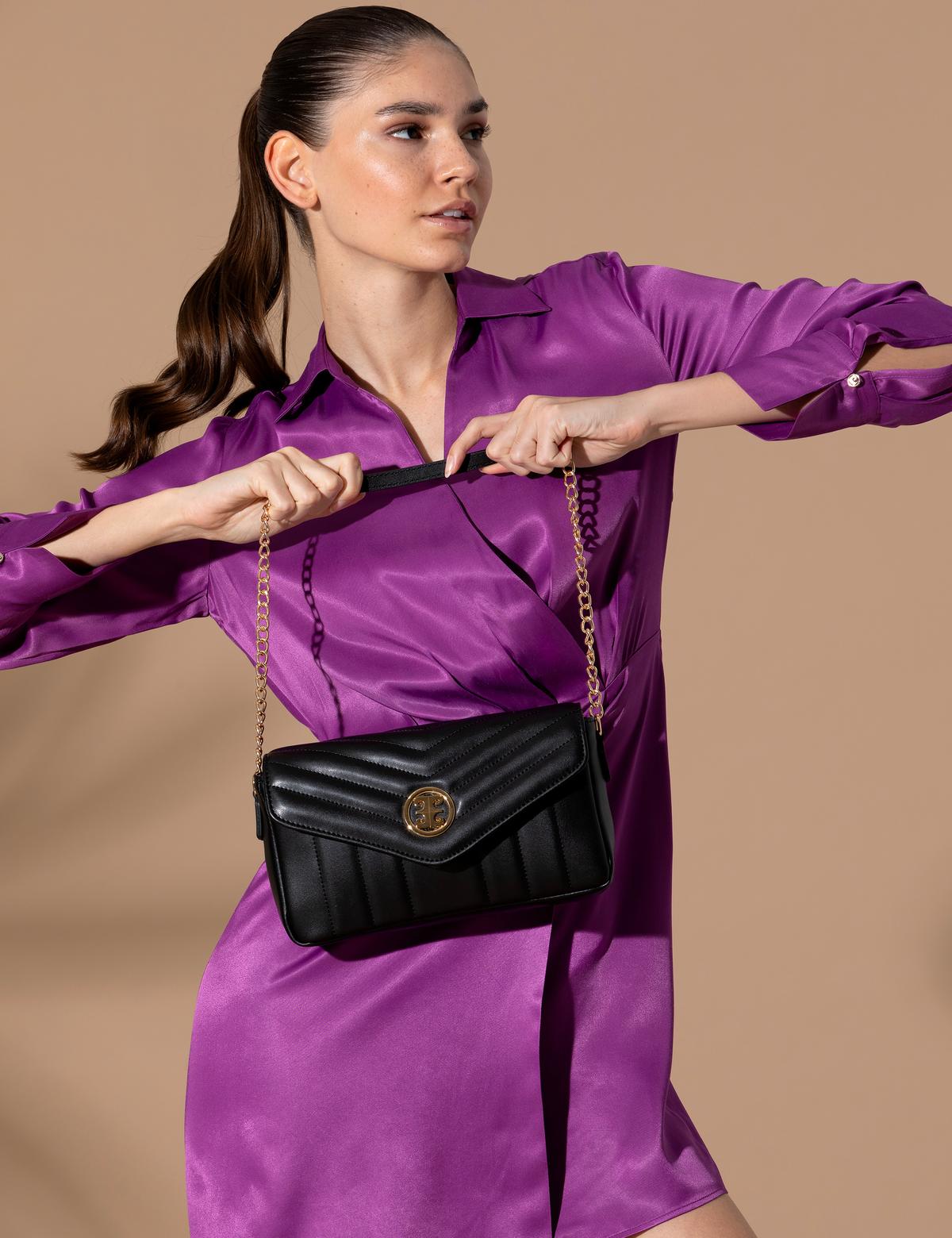 Siyah Omuz Çantası