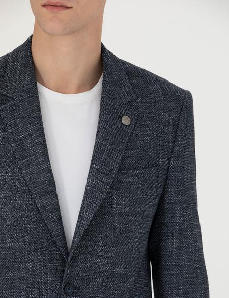 Lacivert Slim Fit Ceket - 50273410011