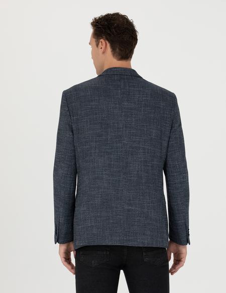 Lacivert Slim Fit Ceket - 50273410011